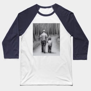 Son let me show you the way a father journey Baseball T-Shirt